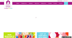 Desktop Screenshot of partygaga.com